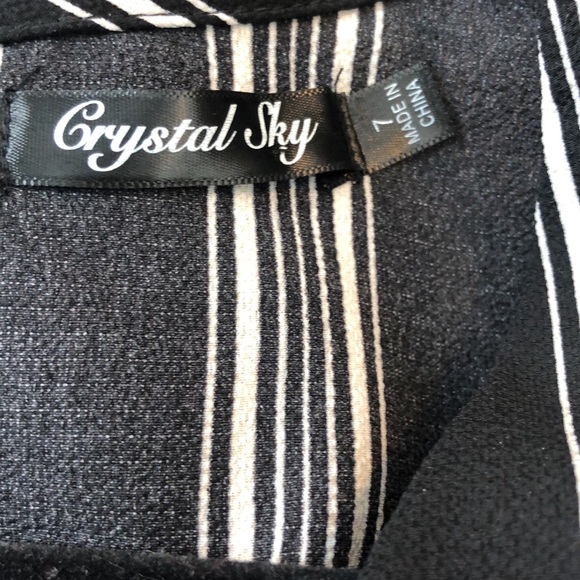 Crystal Sky Striped Jumpsuit - Picture 4 of 4